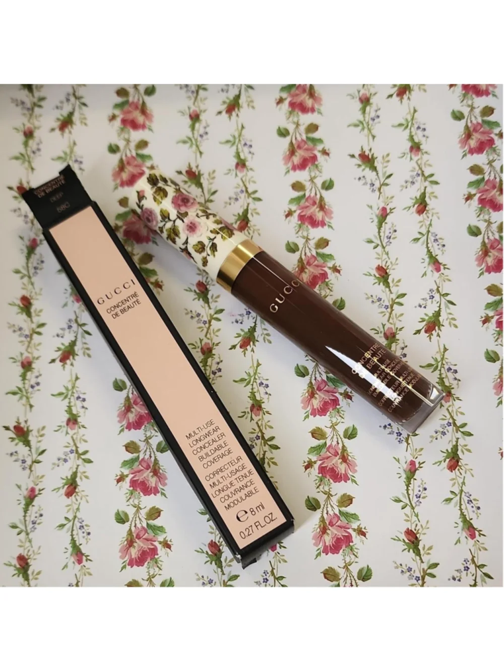 Gucci Concentre de Beaute concealer in shade 58C Deep #concealer #luxury